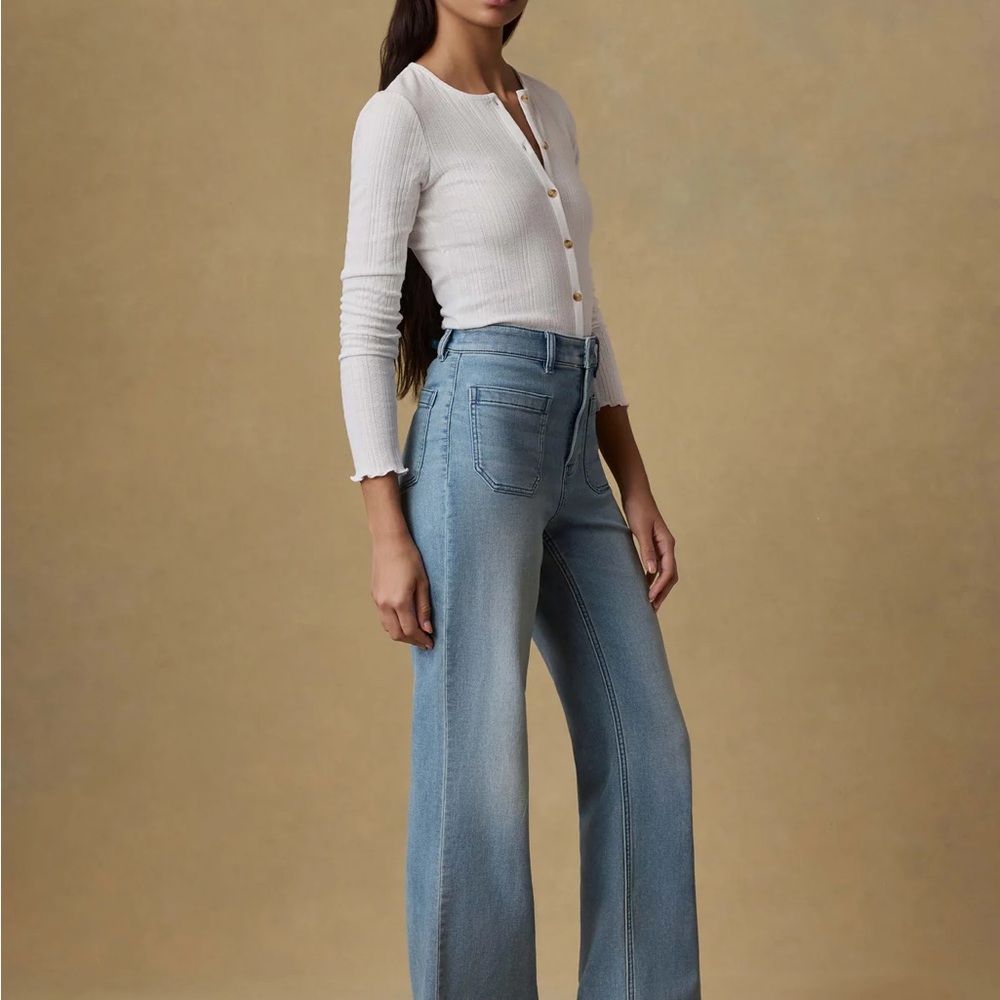 Faherty patch pocket jeans - image 2